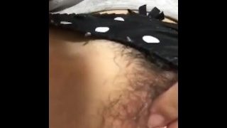 18yo Korean teen milks her busty tits