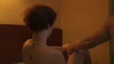 AMWF Korean Man Interracial Sex Cute Polish Woman Hair Designer Fuck