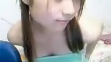 Sexy korean girl on webcam