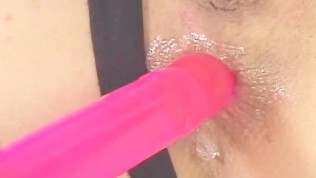 korean asshole dildoed hardly