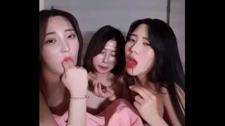 3 Korean BJ Girl On Stream together !
