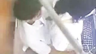Korean couple fucking in reading room (no volume)