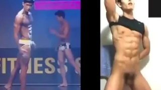 Korean hunk cam jerk off Competition