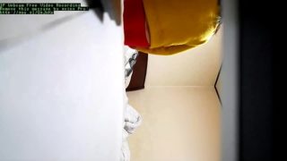 Hidden camera caught Korean woman changing