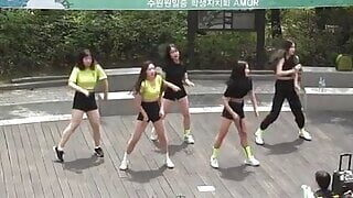 Korean prostitute dancing