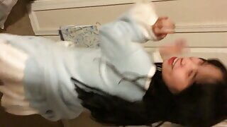 Asian girlfriend multi blowjobs and facial compilation