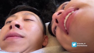Asian couple in a bareback boys’ love sex dream, Tyler Wu & Sam Vu (yaoi porn)